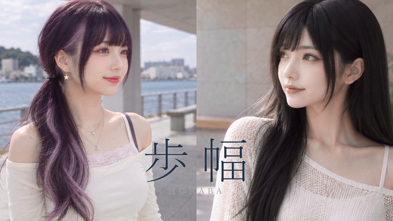 歩幅のミュージックビデオのアートワーク